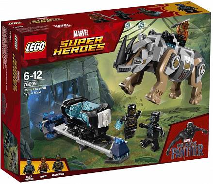 Конструктор Lego Super Heroes – Поединок с Носорогом 